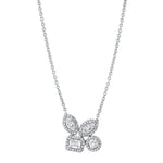 MICHAEL M Fashion Necklaces Montage Cluster Halo Necklace