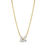 MICHAEL M Fashion Necklaces Montage Cluster Necklace
