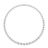 MICHAEL M Fashion Necklaces Montage Cluster Riviera Necklace