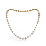 MICHAEL M Fashion Necklaces Montage Cluster Riviera Necklace