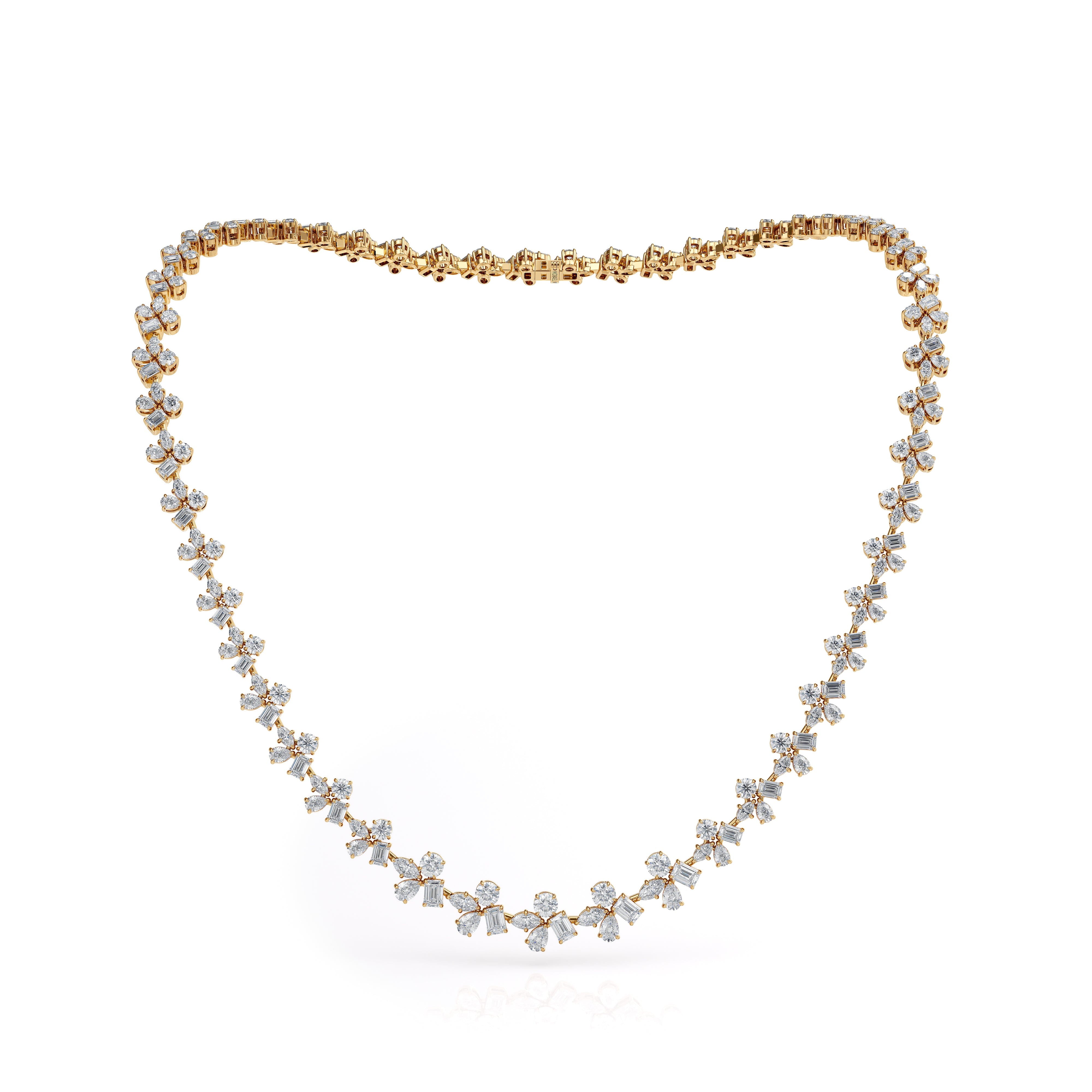 MICHAEL M Fashion Necklaces Montage Cluster Riviera Necklace