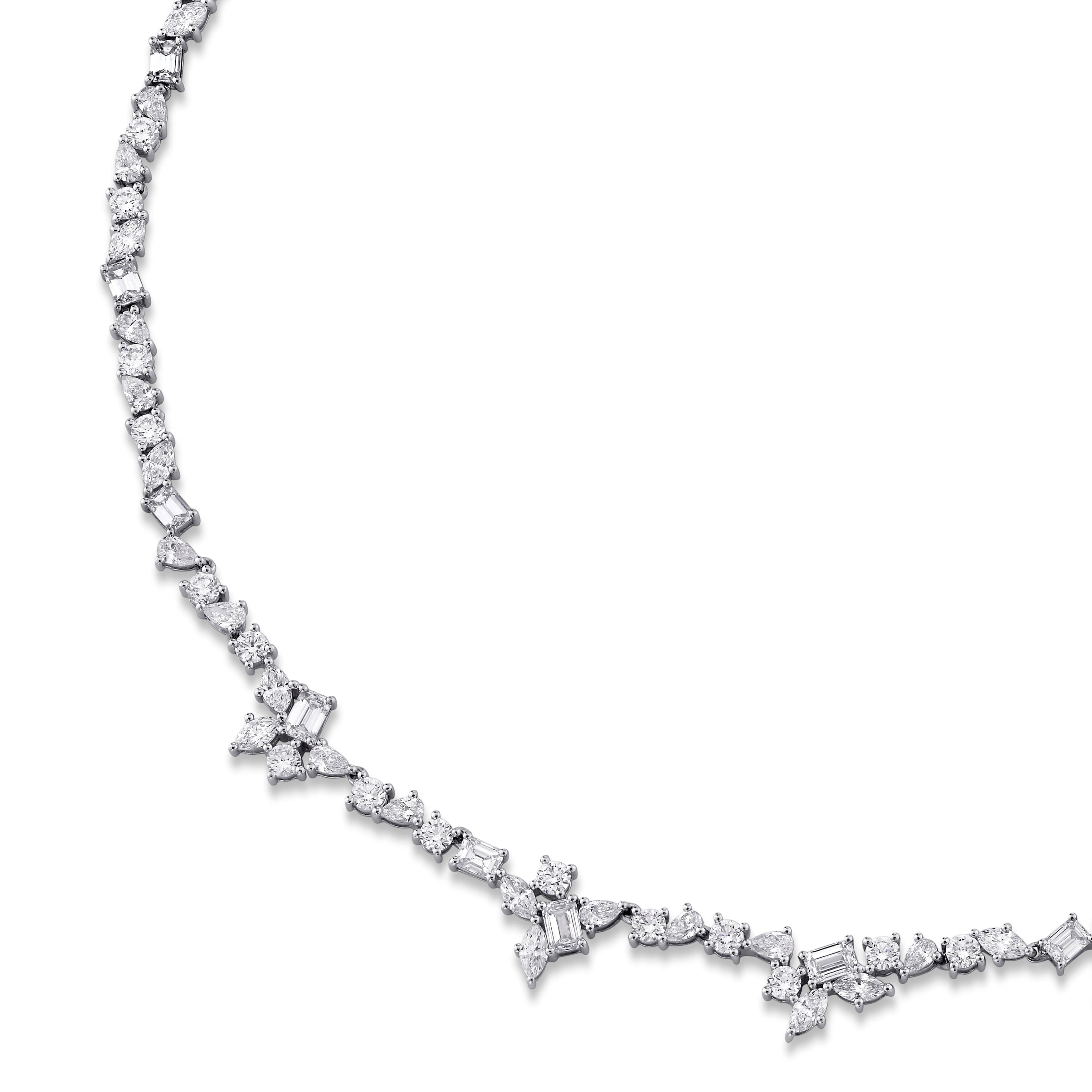 MICHAEL M Fashion Necklaces Montage Eternity Tennis Necklace
