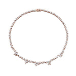 MICHAEL M Fashion Necklaces Montage Eternity Tennis Necklace