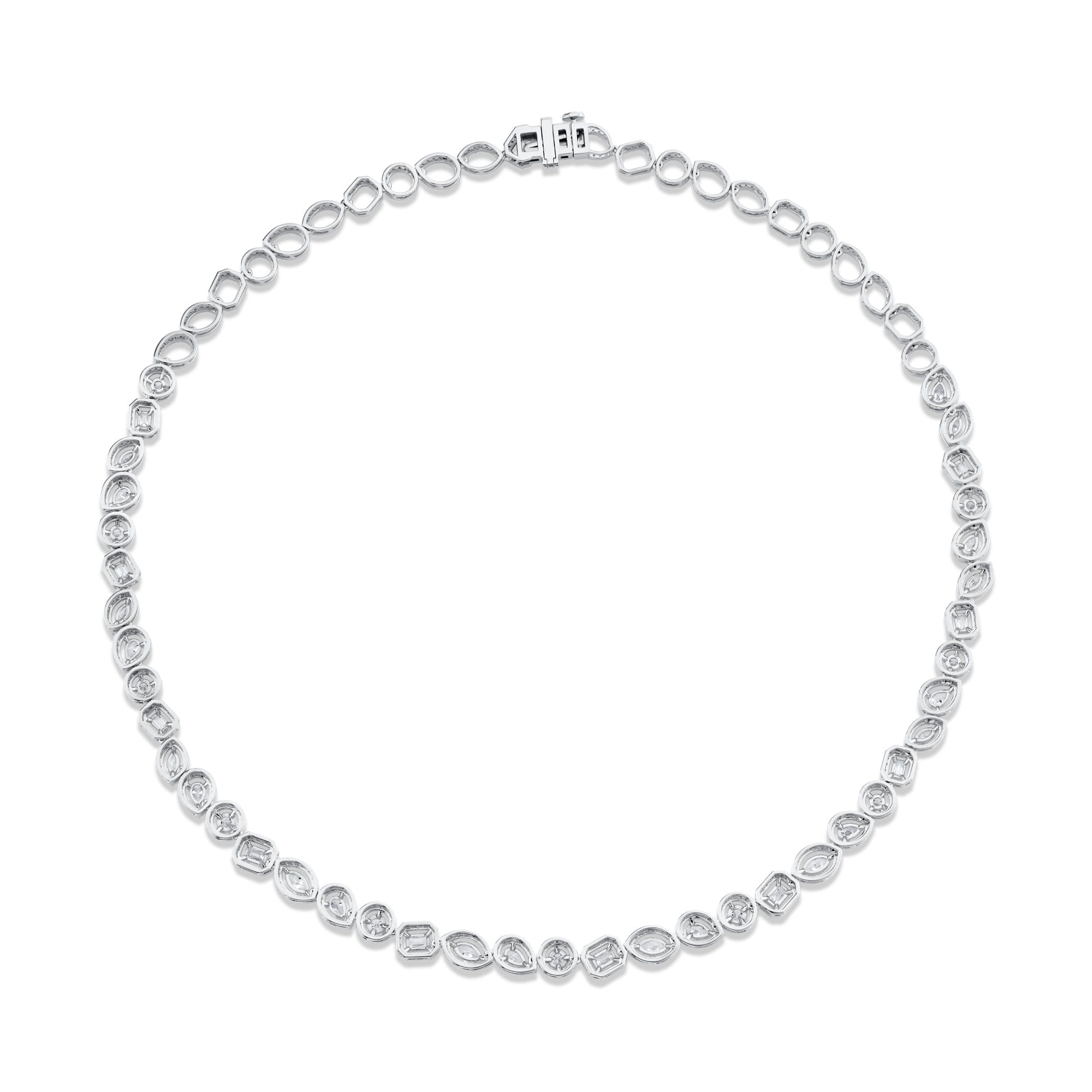 MICHAEL M Fashion Necklaces Montage Halo Riviera Necklace