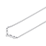 MICHAEL M Fashion Necklaces Montage Marquise and Round Cut Diamond Chevron Necklace