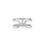 MICHAEL M Fashion Rings Alignment Ring