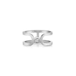 MICHAEL M Fashion Rings Alignment Ring