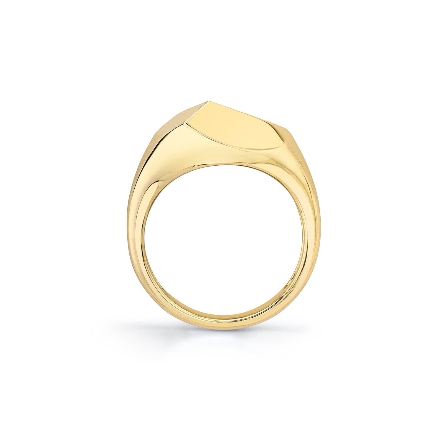 MICHAEL M Fashion Rings Carve Signet Ring