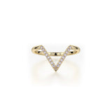MICHAEL M Fashion Rings Diamond V Ring
