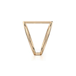 MICHAEL M Fashion Rings Double Band Diamond Bar Ring