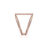 MICHAEL M Fashion Rings Double Band Diamond Bar Ring