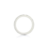 MICHAEL M Fashion Rings Embossed Precious Metal Band