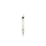 MICHAEL M Fashion Rings Embossed Precious Metal Band