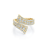 MICHAEL M Fashion Rings Europa Bypass Ring