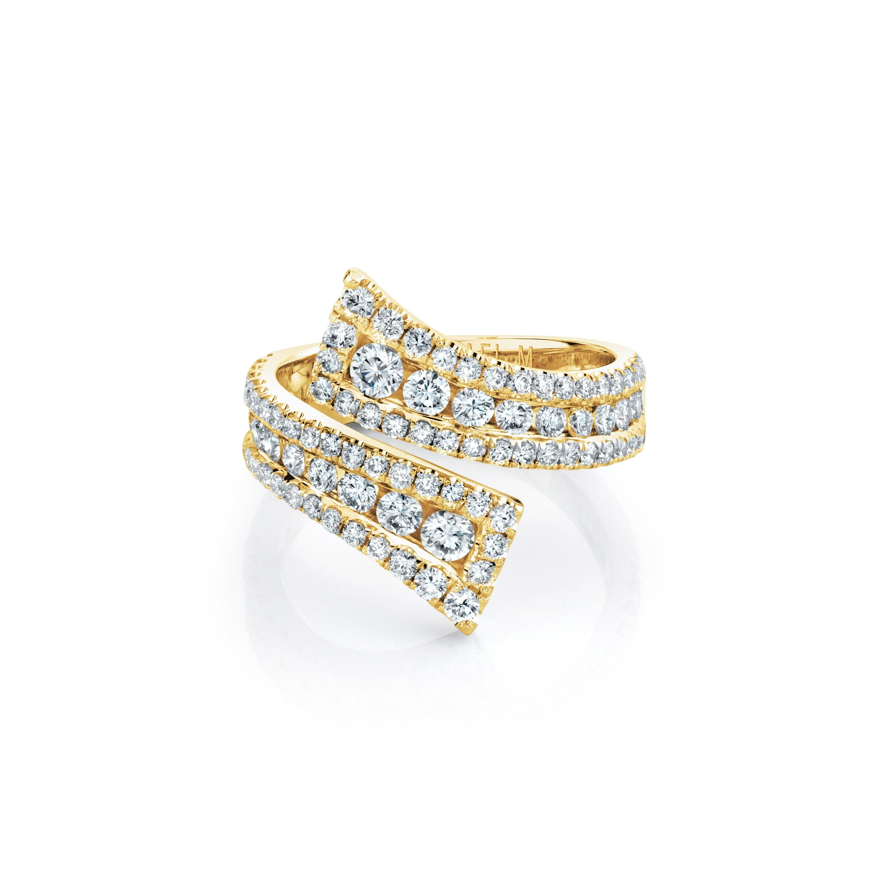 MICHAEL M Fashion Rings Europa Bypass Ring