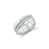 MICHAEL M Fashion Rings Europa Diagonal Ring