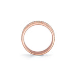 MICHAEL M Fashion Rings Europa Diagonal Ring