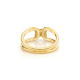 MICHAEL M Fashion Rings Europa Interlink Ring