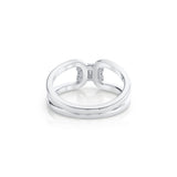 MICHAEL M Fashion Rings Europa Interlink Ring