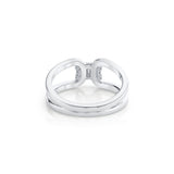MICHAEL M Fashion Rings Europa Interlink Ring