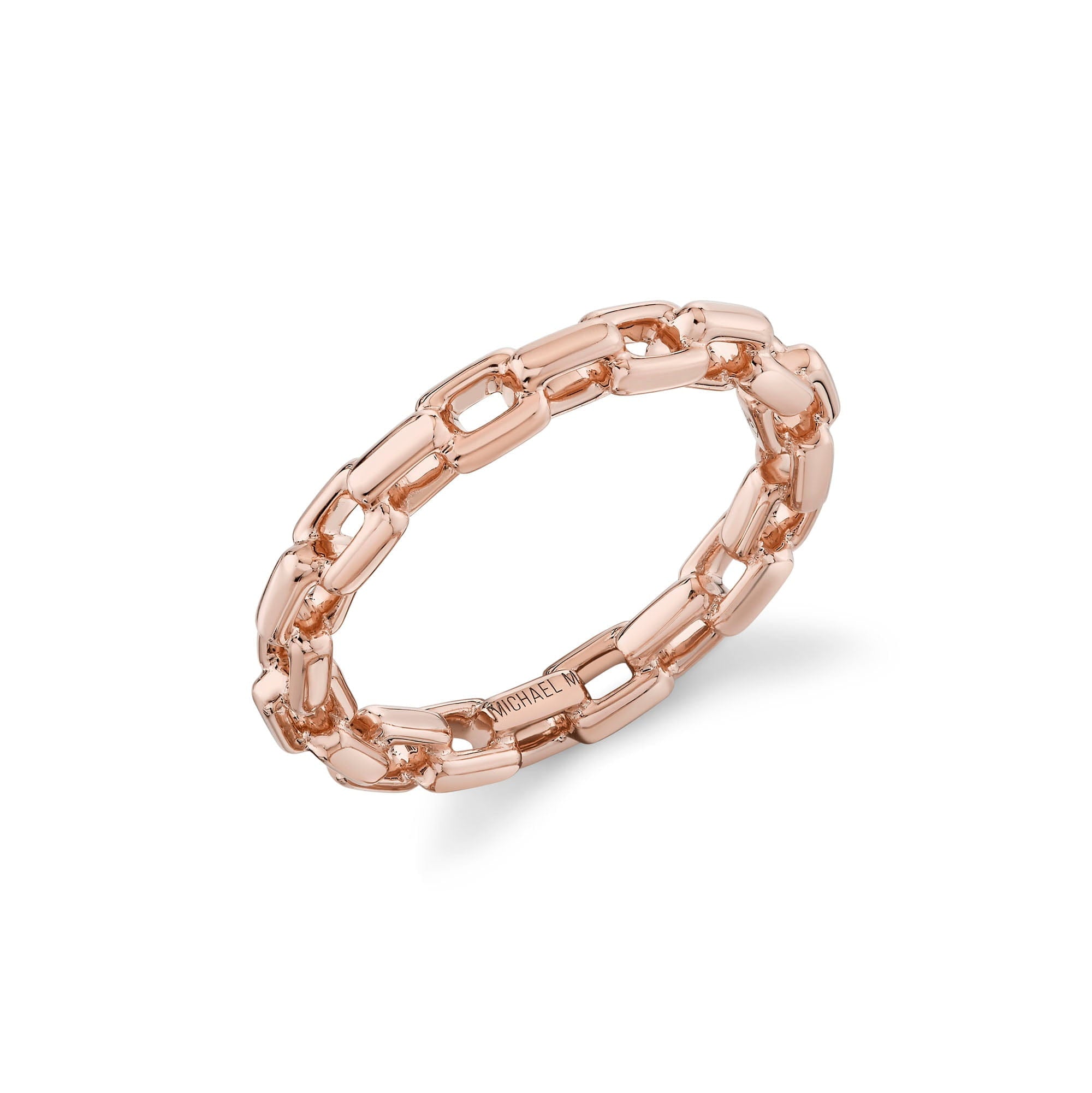 MICHAEL M Fashion Rings Link Chain Ring