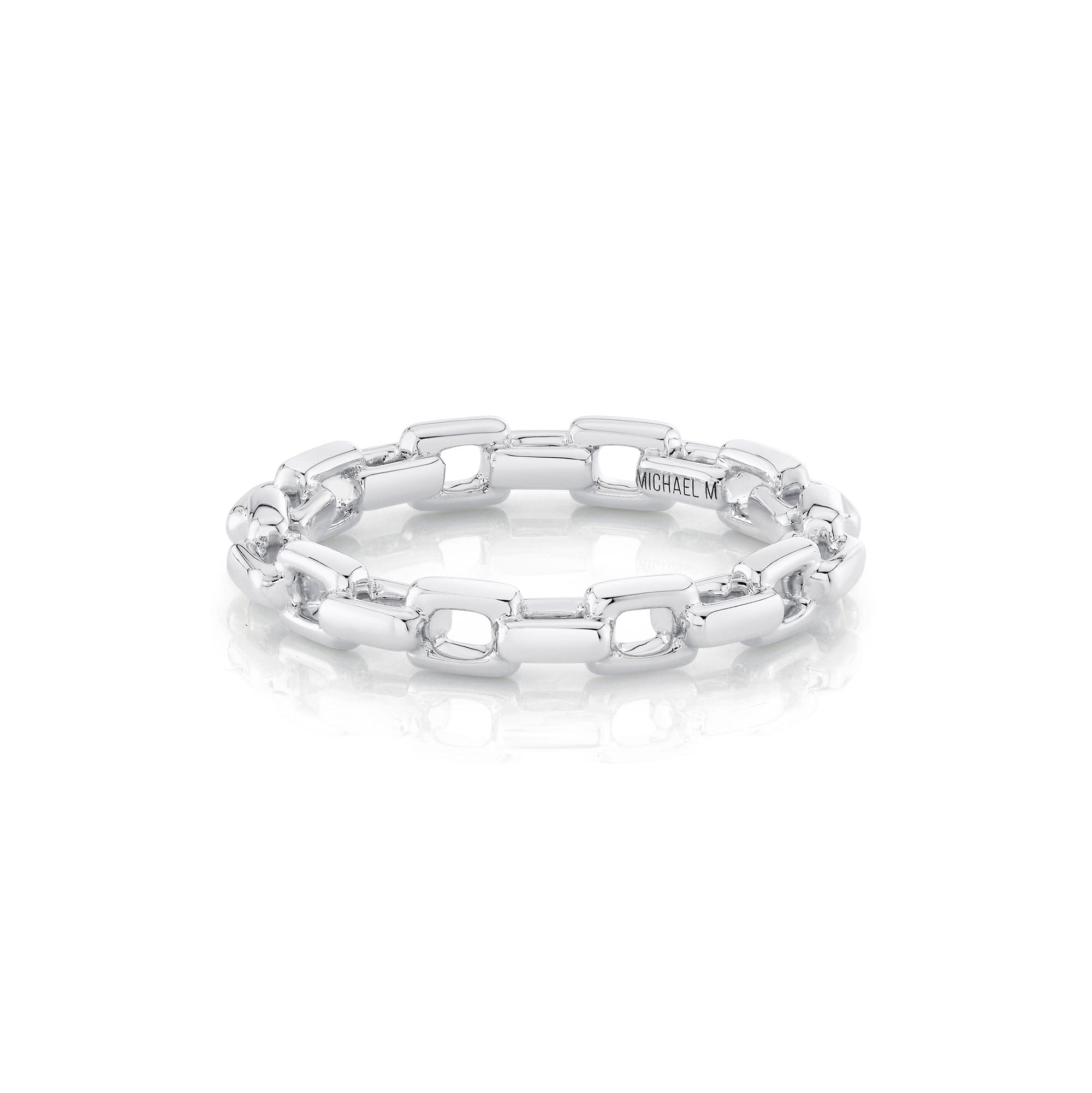 MICHAEL M Fashion Rings Link Chain Ring