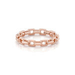 MICHAEL M Fashion Rings Link Chain Ring