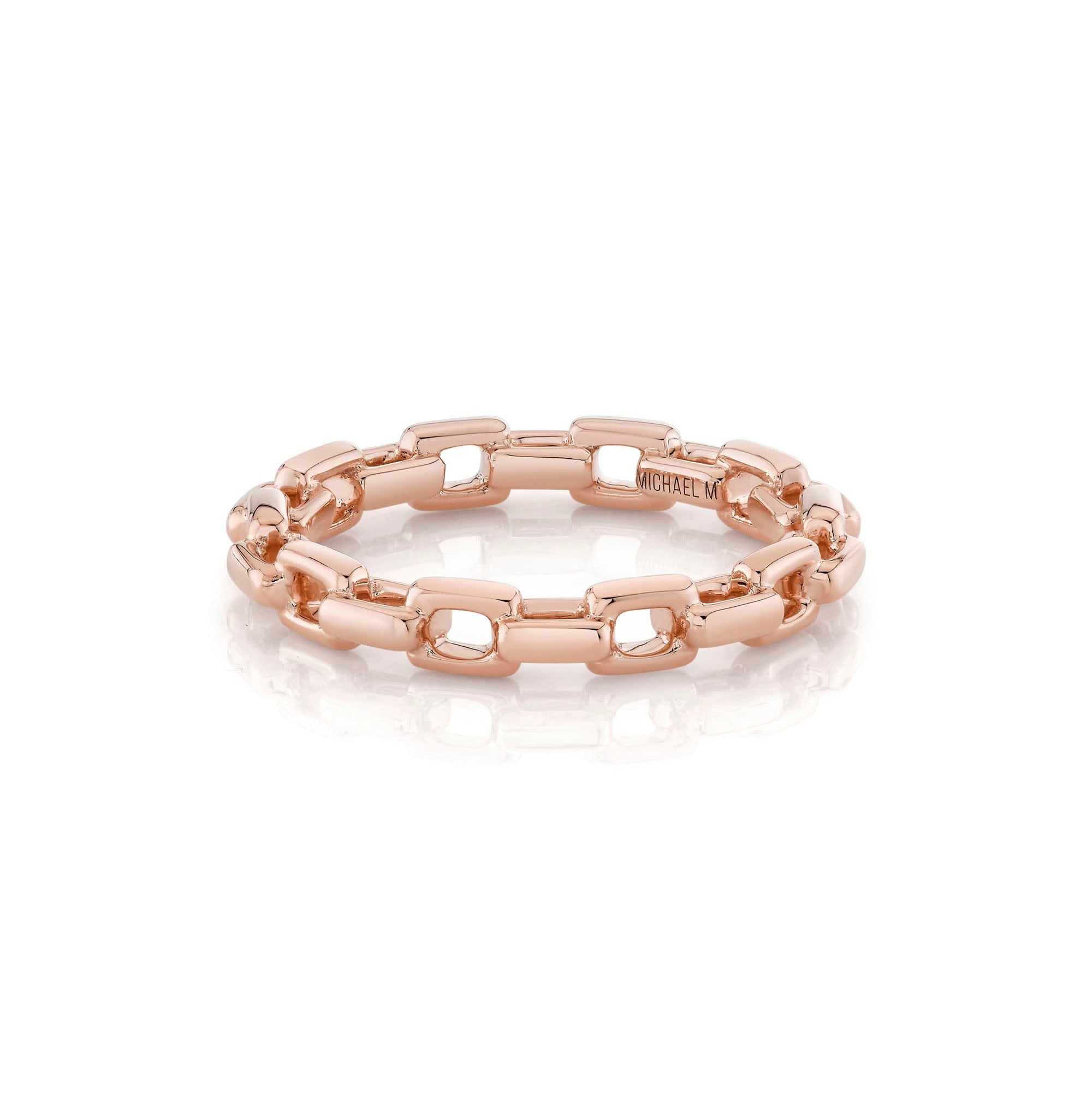 MICHAEL M Fashion Rings Link Chain Ring