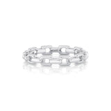 MICHAEL M Fashion Rings Link Chain Ring