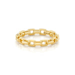 MICHAEL M Fashion Rings Link Chain Ring