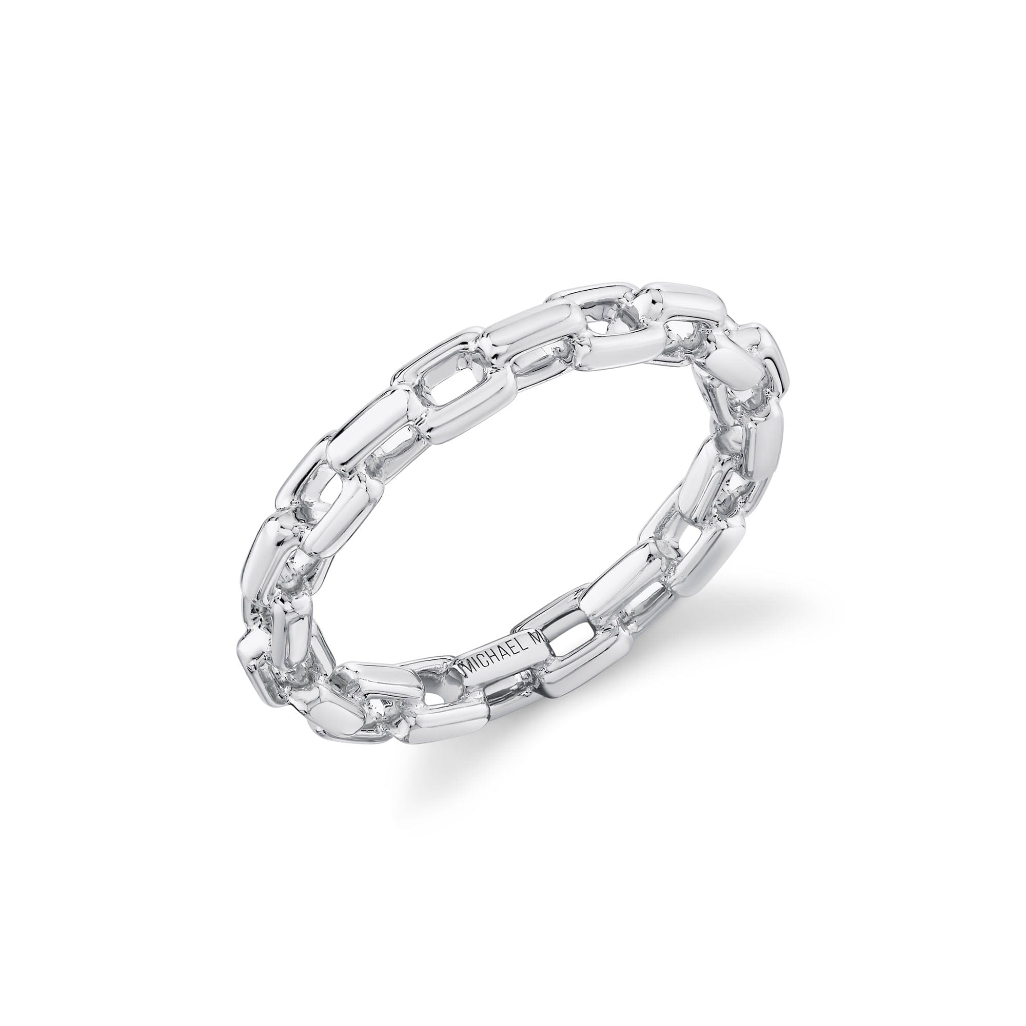MICHAEL M Fashion Rings Link Chain Ring