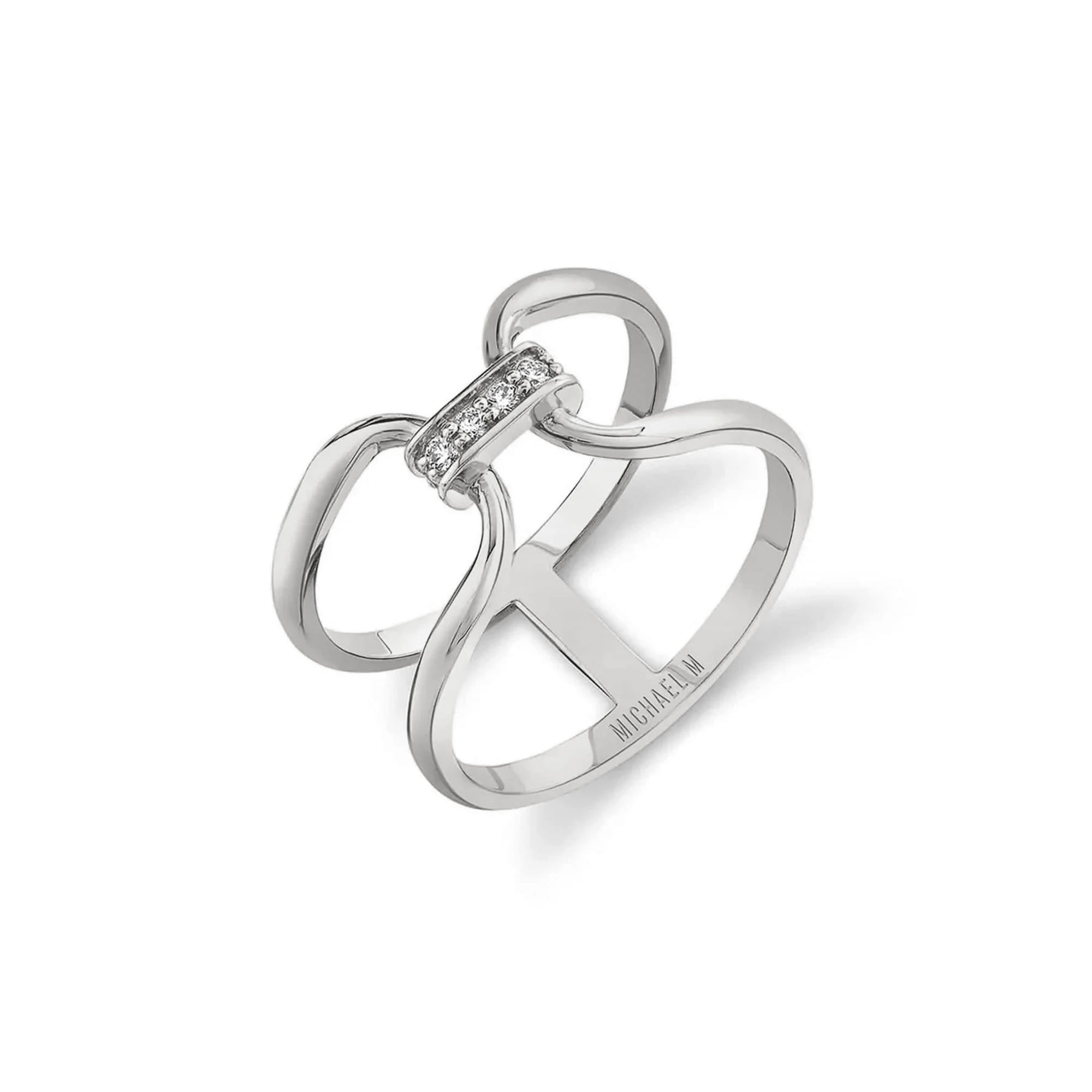 MICHAEL M Fashion Rings Linked At Last Ring