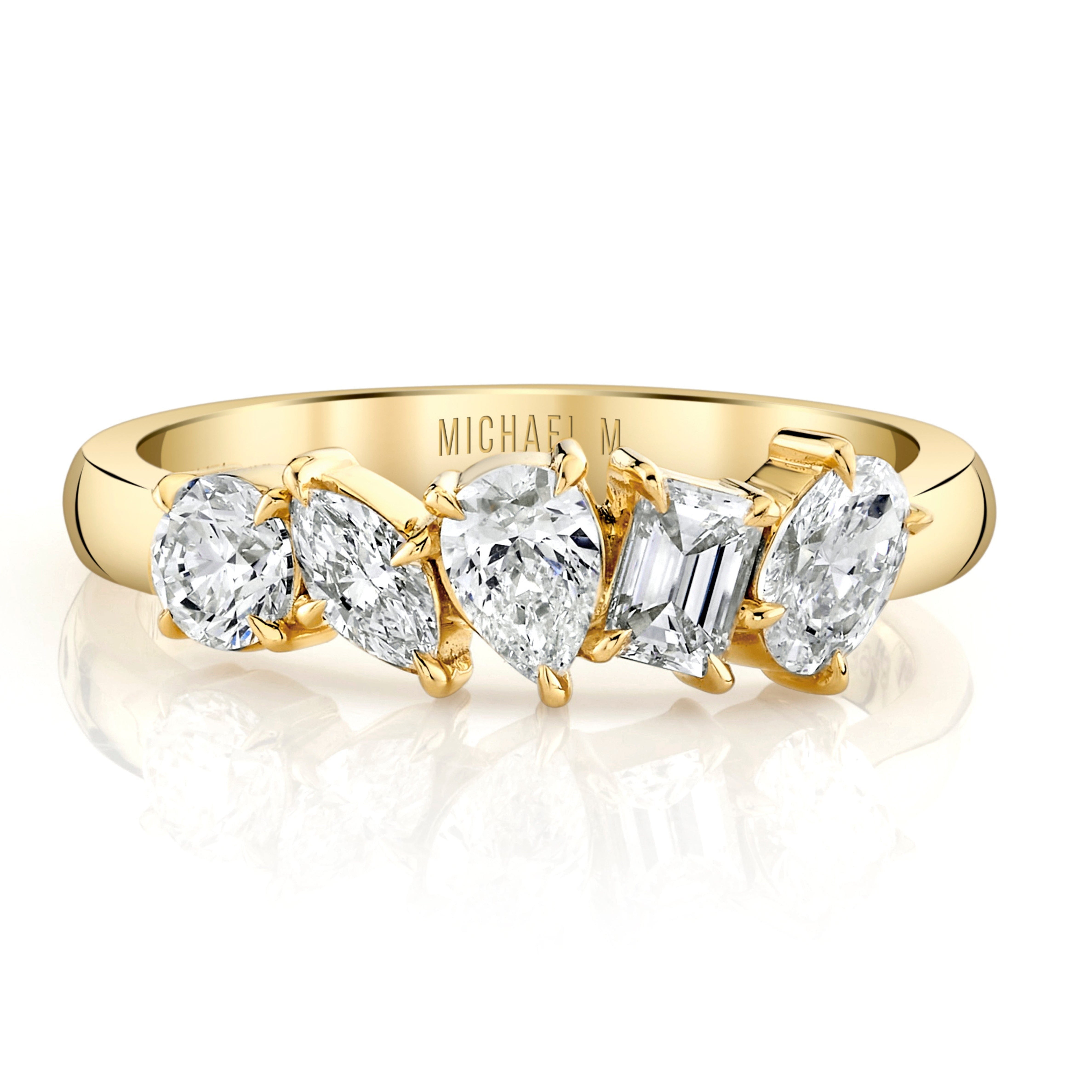 MICHAEL M Fashion Rings Montage 5 Diamond Ring