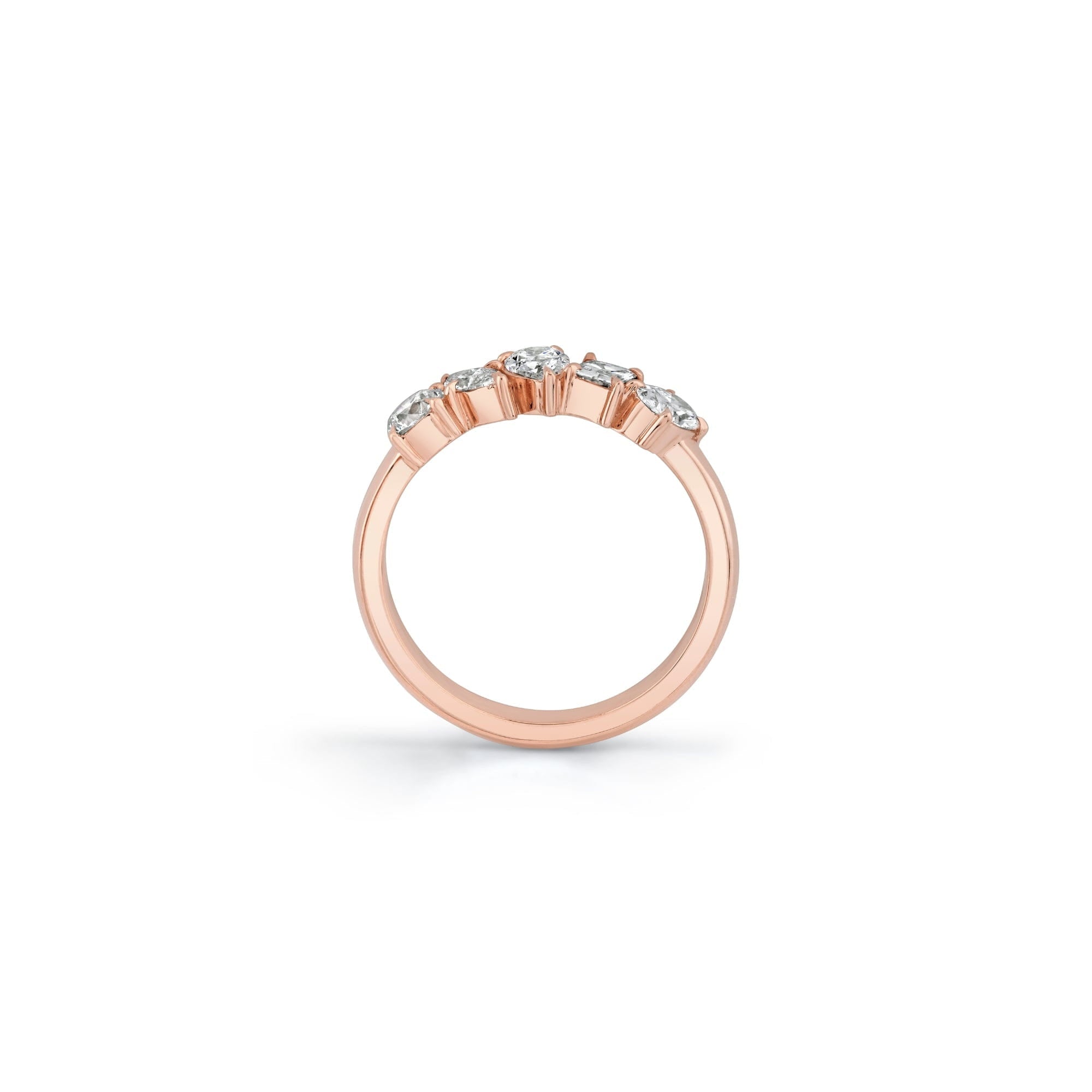 MICHAEL M Fashion Rings Montage 5 Diamond Ring