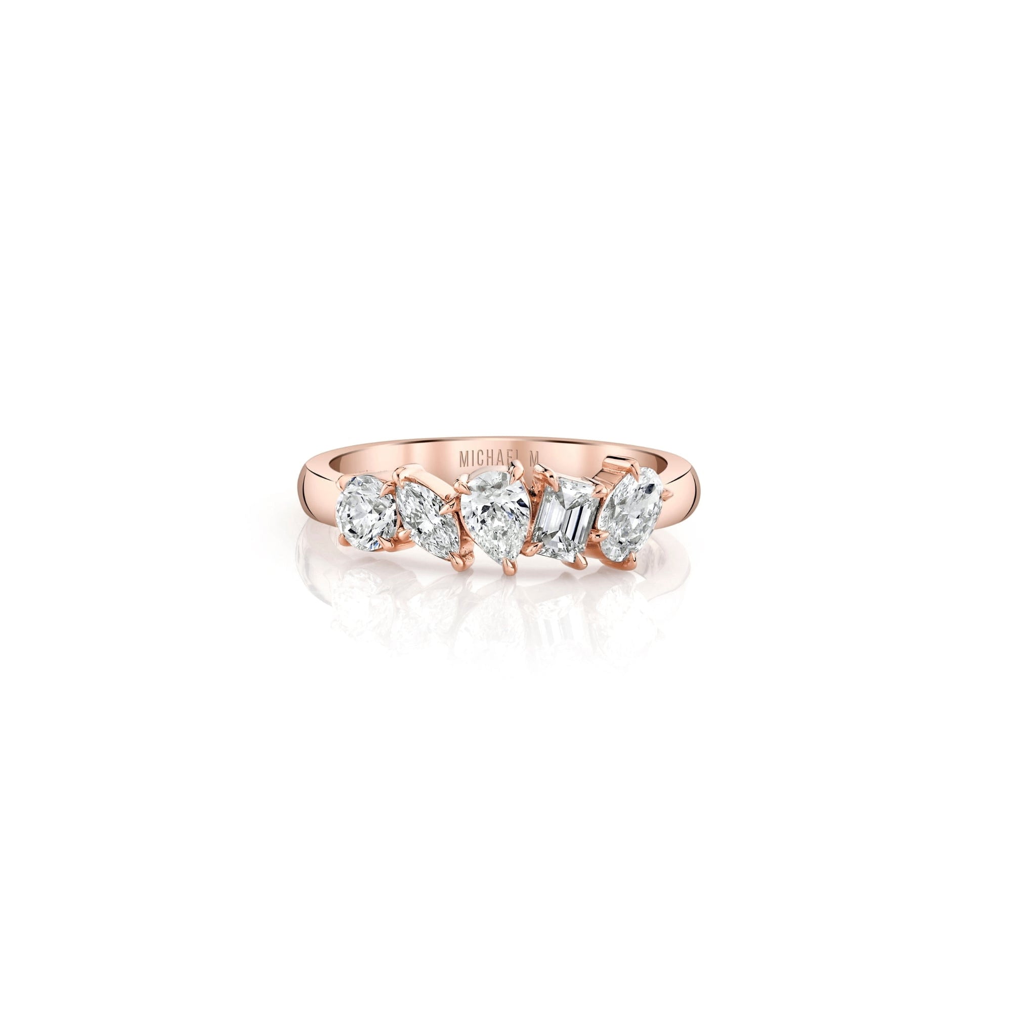 MICHAEL M Fashion Rings Montage 5 Diamond Ring
