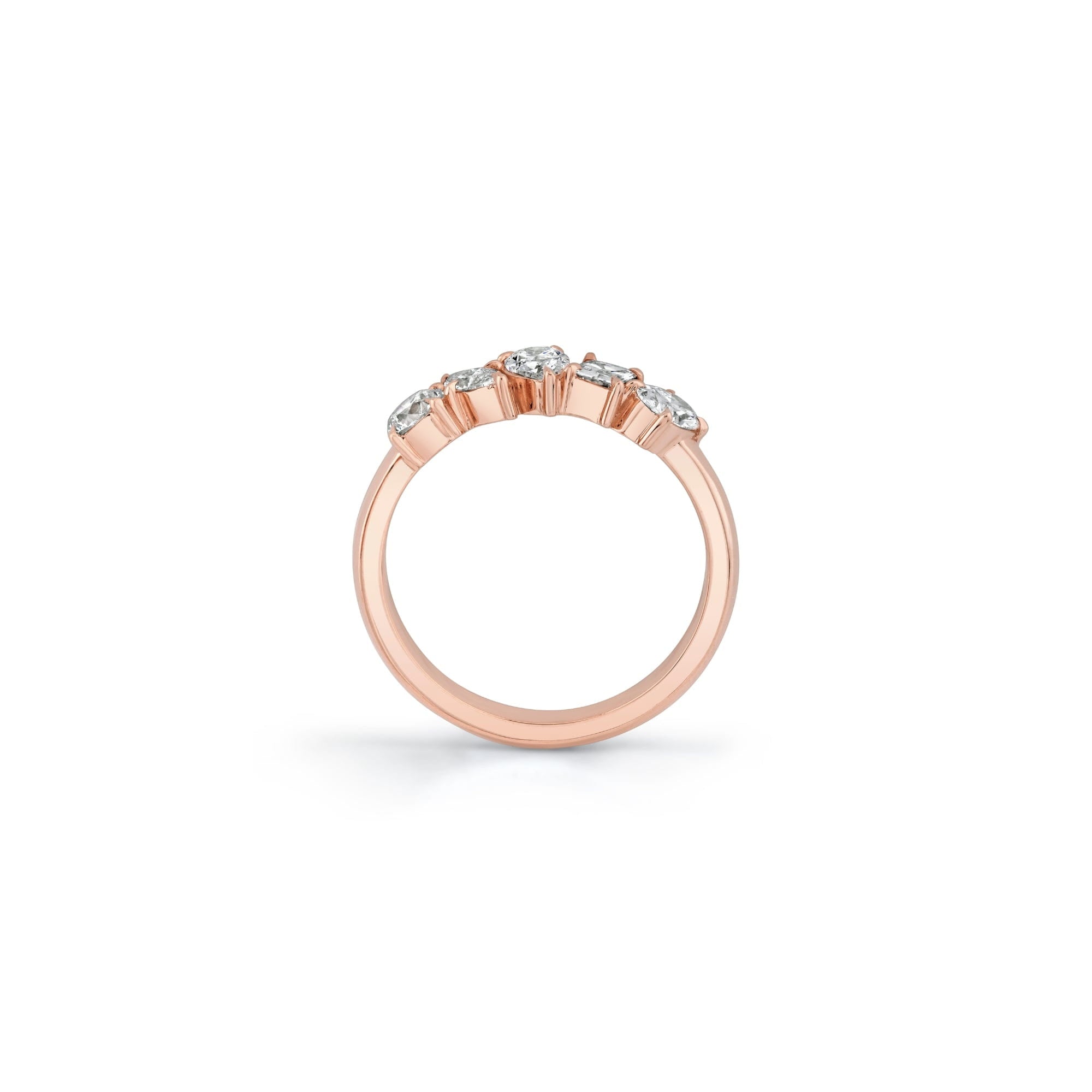 MICHAEL M Fashion Rings Montage 5 Diamond Ring