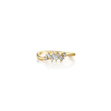 MICHAEL M Fashion Rings Montage Baguette Cluster Ring