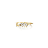 MICHAEL M Fashion Rings Montage Baguette Cluster Ring