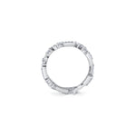 MICHAEL M Fashion Rings Montage Bar Cluster Band