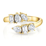 MICHAEL M Fashion Rings Montage Bypass Ring