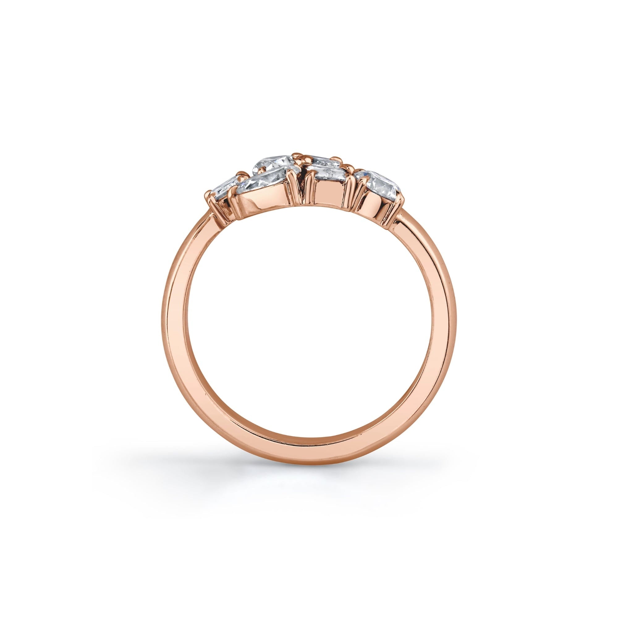 MICHAEL M Fashion Rings Montage Bypass Ring