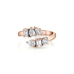 MICHAEL M Fashion Rings Montage Bypass Ring