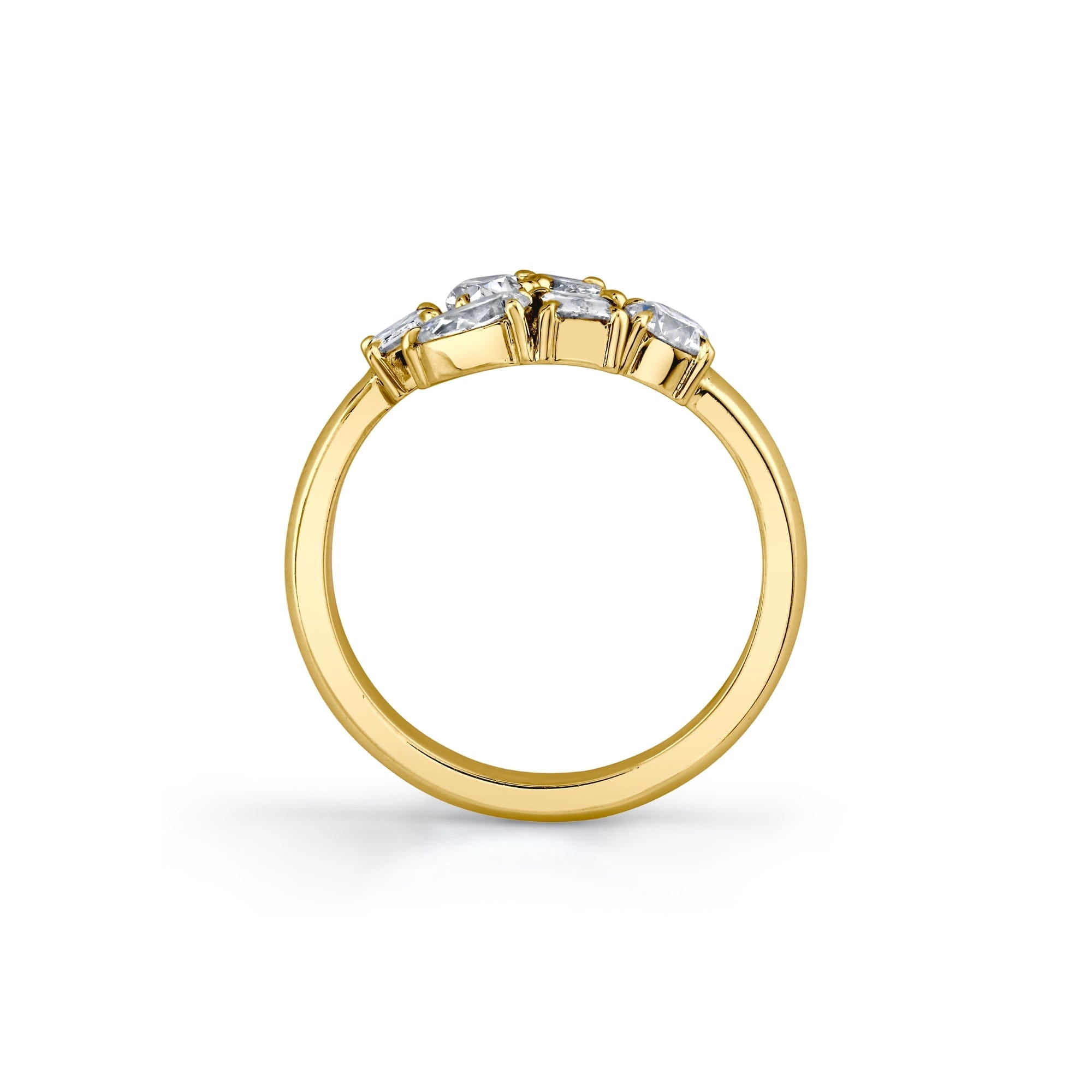 MICHAEL M Fashion Rings Montage Bypass Ring
