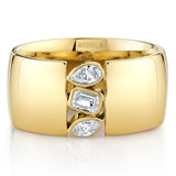 MICHAEL M Fashion Rings Montage Cigar Band