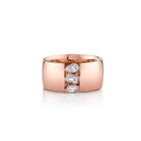 MICHAEL M Fashion Rings Montage Cigar Band
