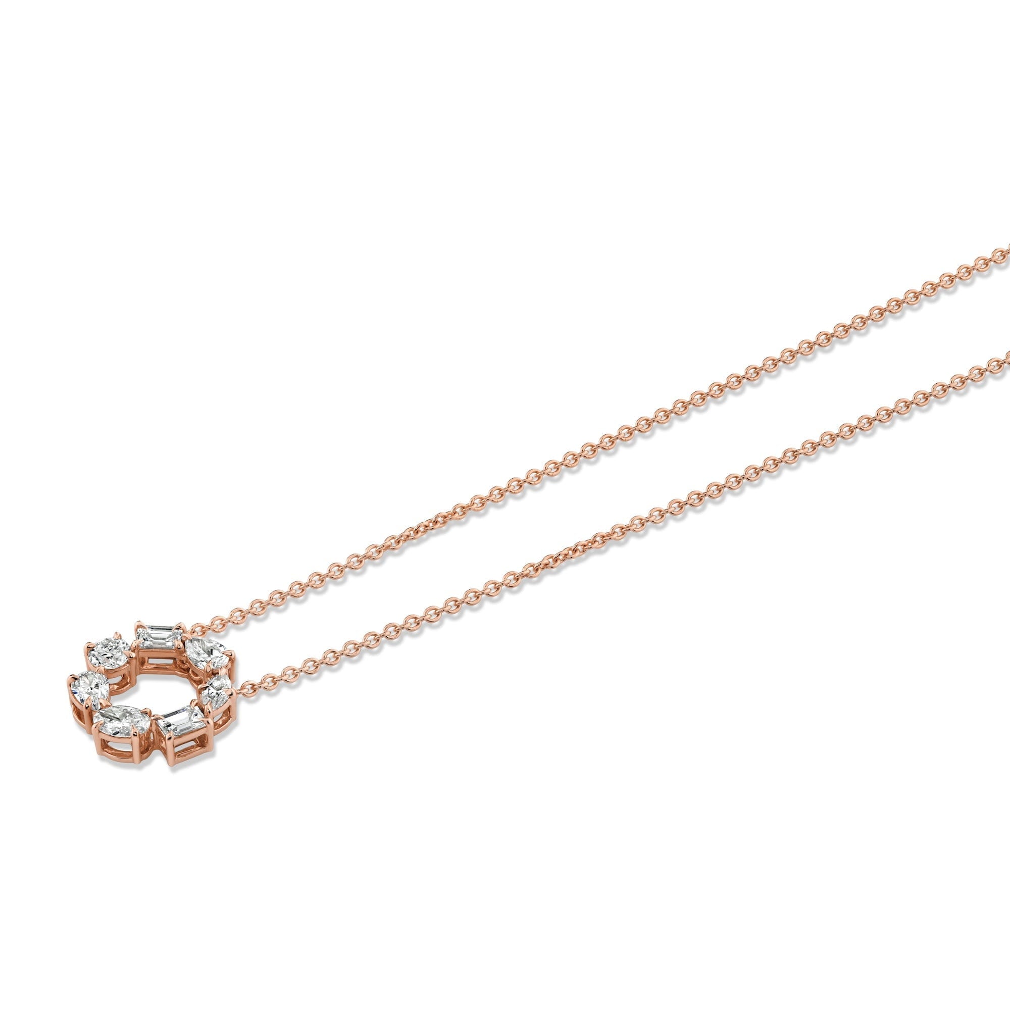 MICHAEL M Fashion Rings Montage Circle Necklace