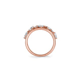 MICHAEL M Fashion Rings Montage Double Band Ring