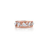 MICHAEL M Fashion Rings Montage Double Band Ring