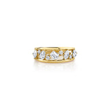 MICHAEL M Fashion Rings Montage Double Band Ring