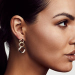 Octave Chain Link Drop Earrings
